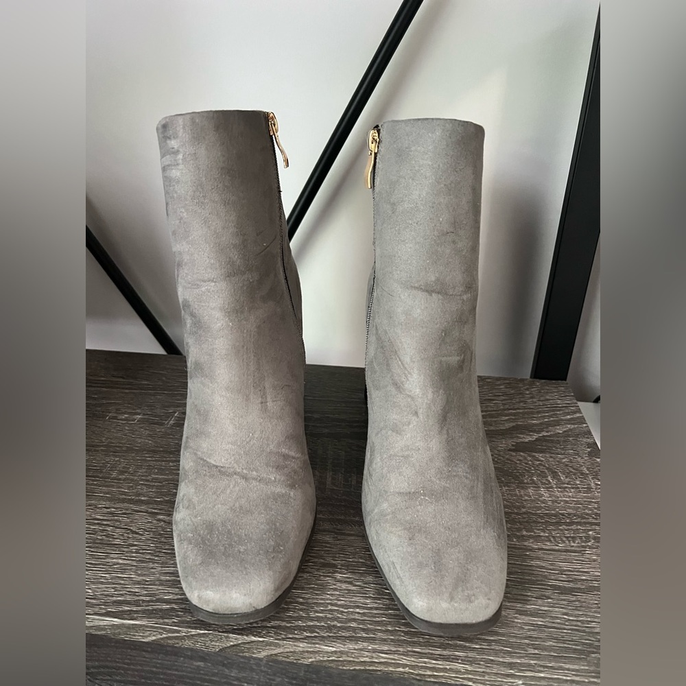 Grey JustFab booties